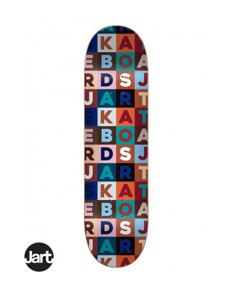 JART Skateboards Scrabble 8.5 HC Skateboard Deck